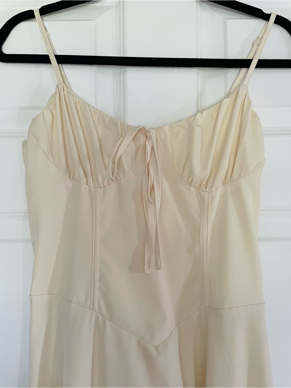 Butter Yellow Maxi Dress - Spaghetti Strap